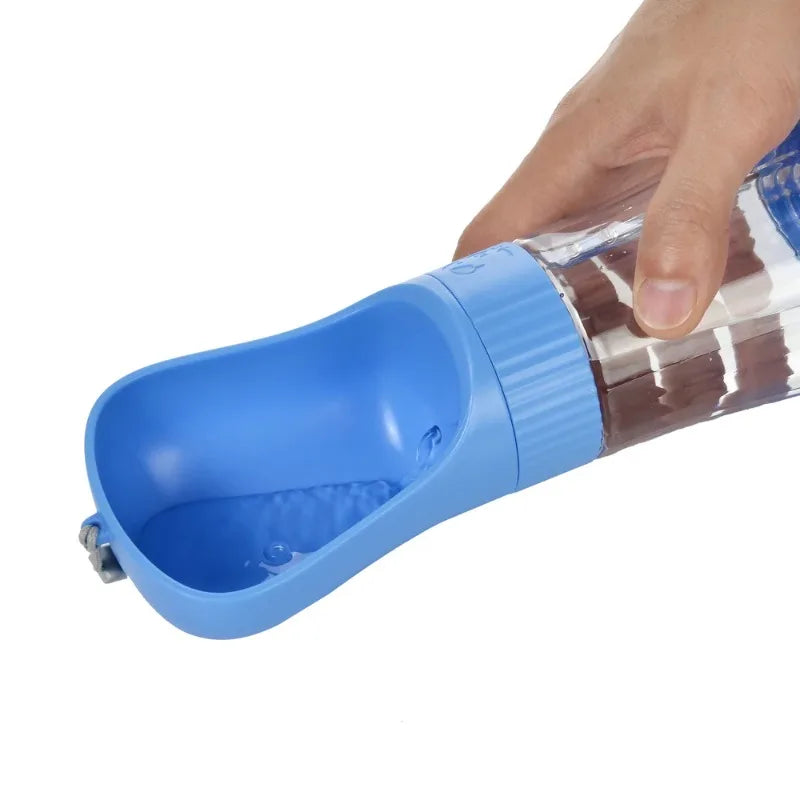 2-in-1 Portable Dog Water Bottle & Food Container Travel Pet Travel Bottle Nixie