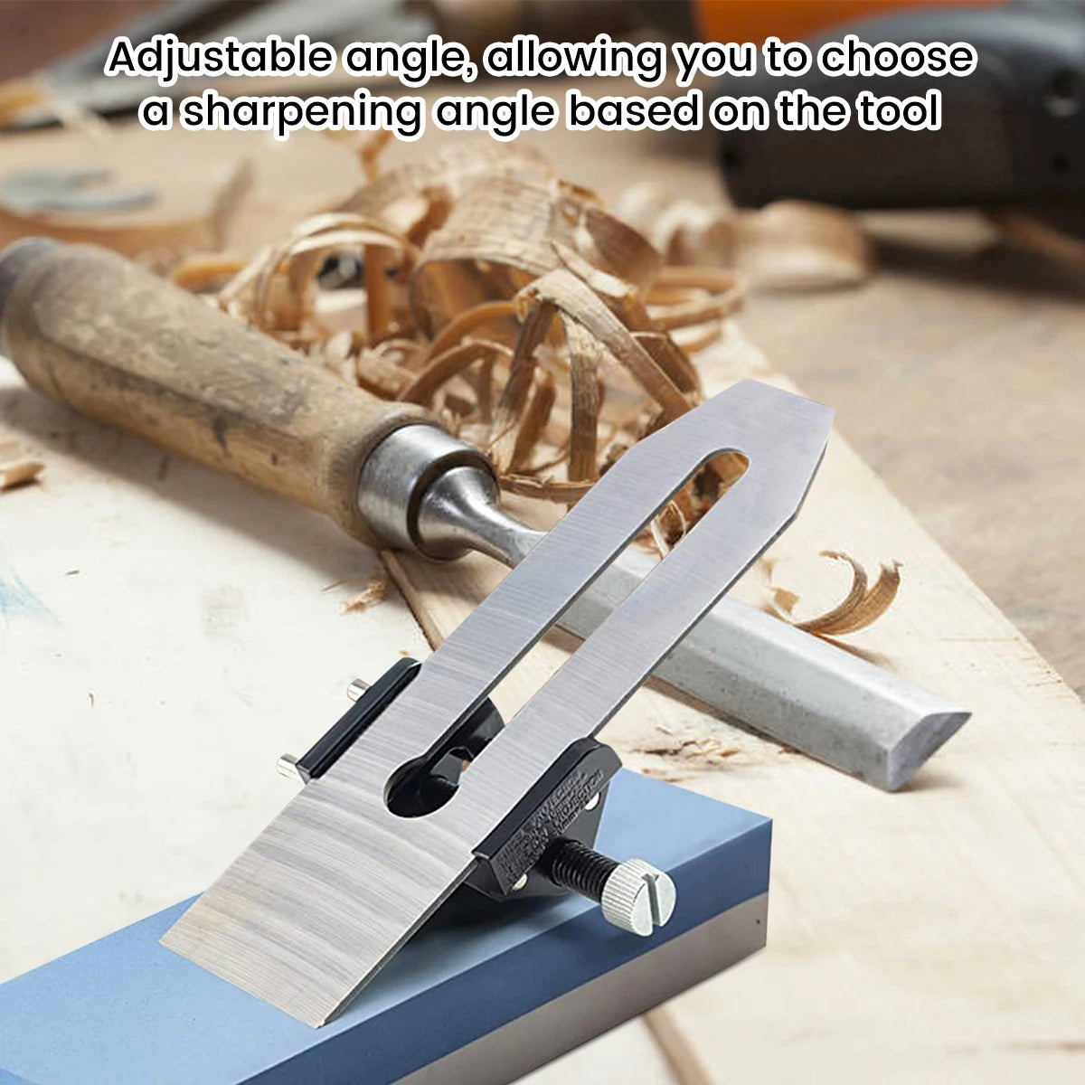 Adjustable Honing Guide – Chisel & Plane Iron Sharpening Jig