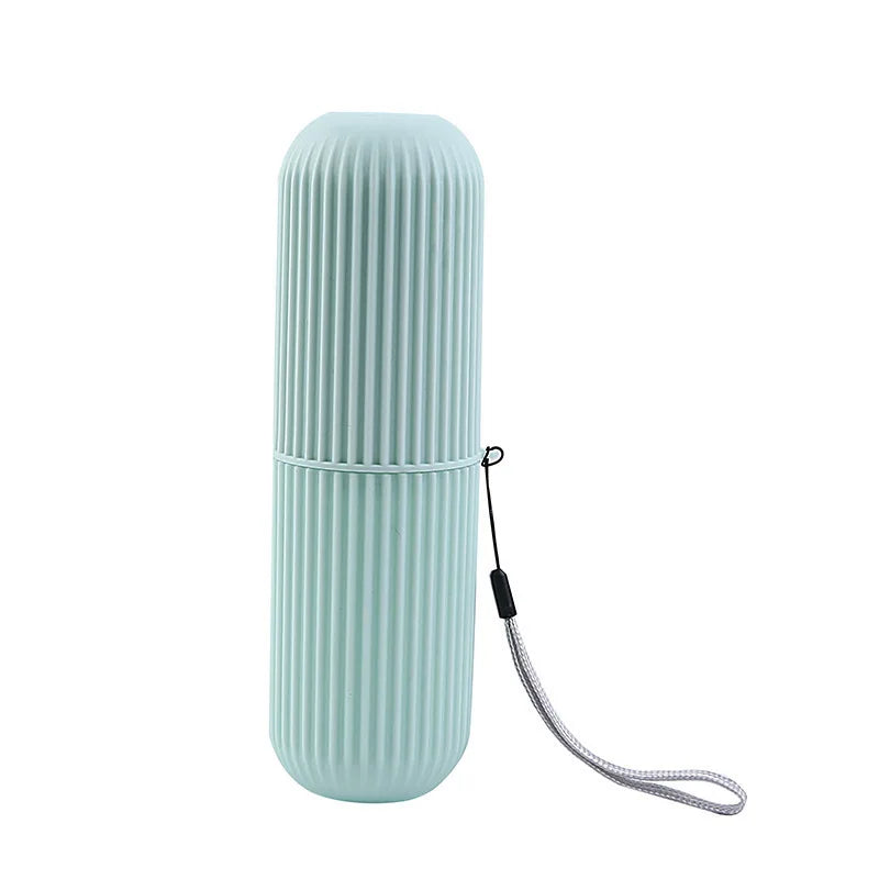 Portable Toothbrush & Toothpaste Travel Case Holder Box Travel Toothbrush Case Nixie Green