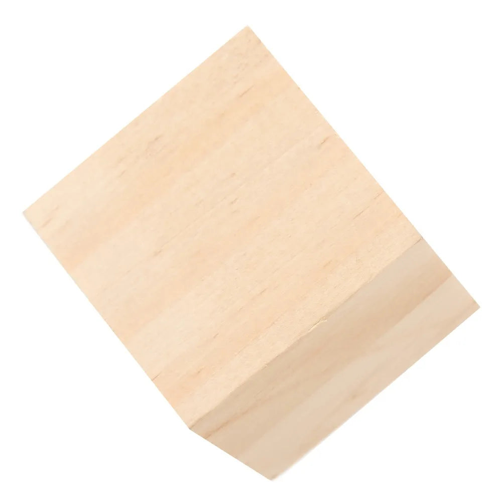 12PCS Unfinished Pine Wood Blocks – Smooth Square Craft Cubes Wood Craft Blocks Nixie