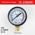 Air Pressure Gauge 0-25Bar/0-10Bar/0-12Bar – DIY Compressor Pressure Gauge Nixie A4