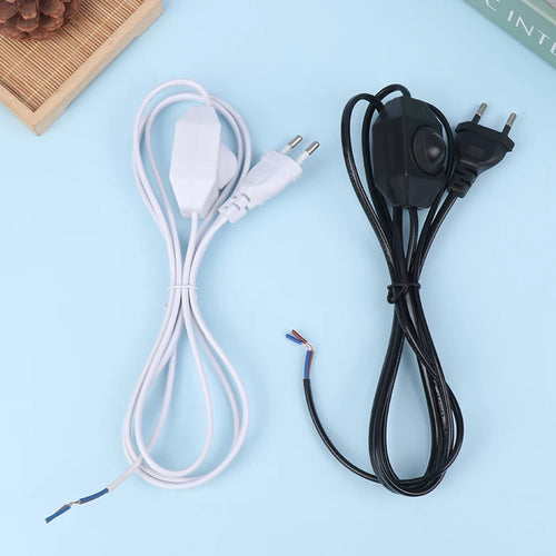 1.8M EU Plug Extension Cord with Dimmer Switch | Table Lamp Dimmer Extension Cord Nixie