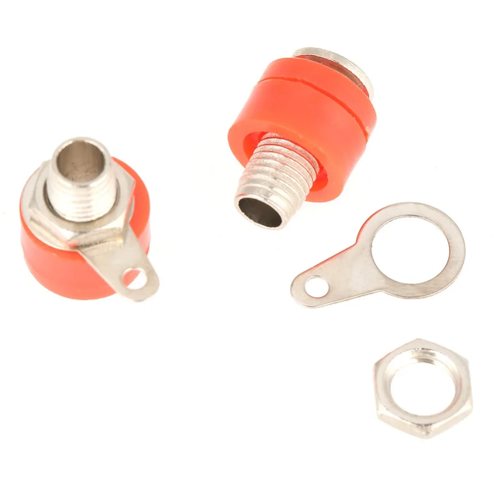 20Pcs 4mm Banana Jack Sockets ABS Insulated Speaker Terminals Banana Jack Terminal Nixie
