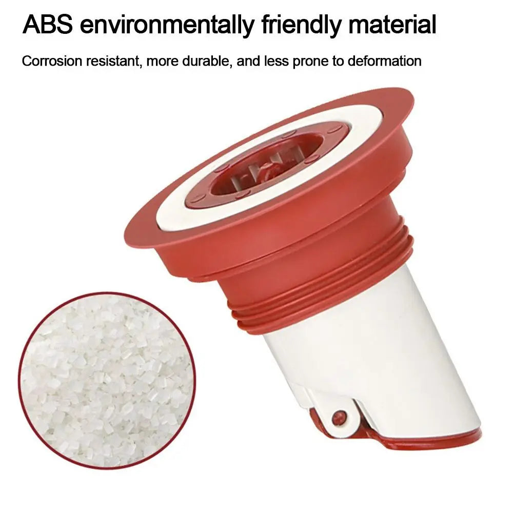 ABS Floor Drain Backflow Preventer & Anti-Odor Sink Strainer