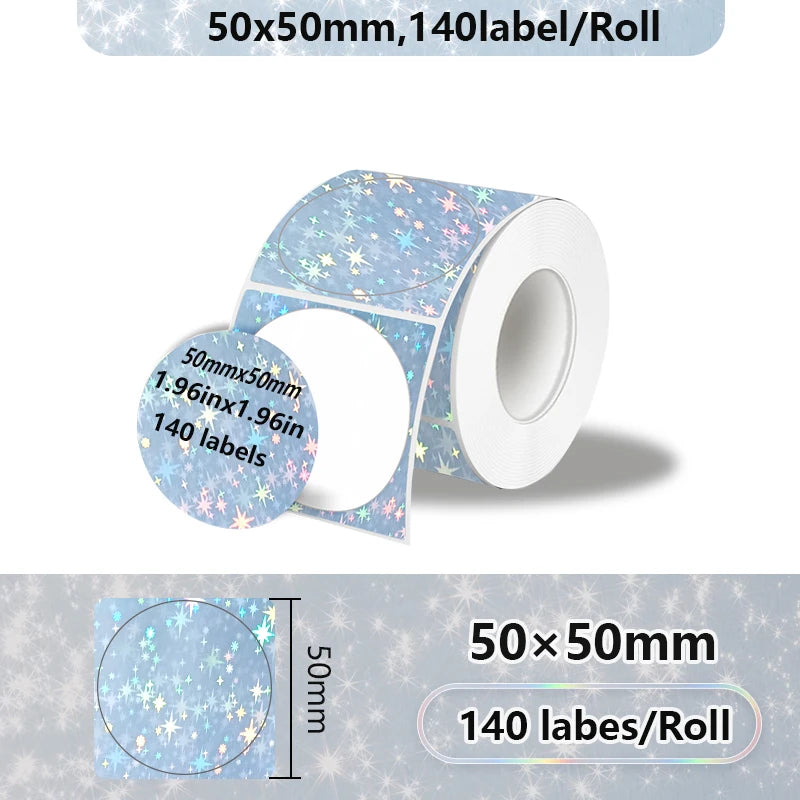 Thermal Label Paper for Phomemo M110 M200 M220 – Adhesive Stickers
