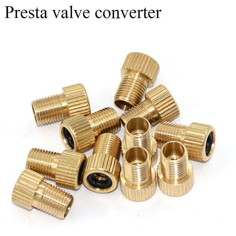 Presta to Schrader Valve Adapter | Road Bike Tire Converter Bike Valve Adapter Nixie