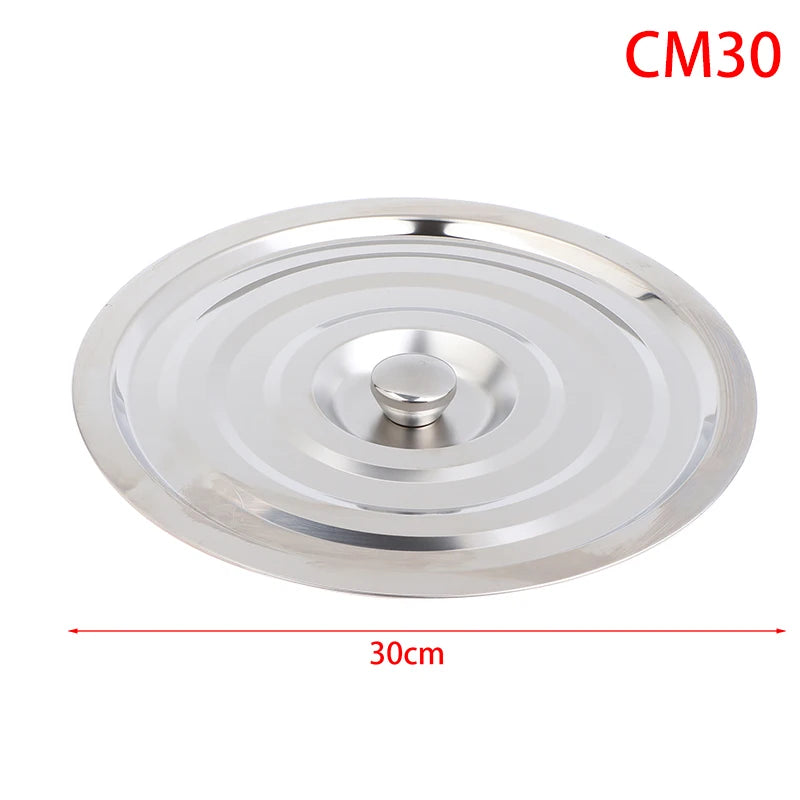 Stainless Steel Pot Lid Replacement | 28/30/32cm Round Cover Pot Lid Cover Nixie 30CM