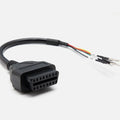 16-Pin OBD2 Female Pigtail Cable K+CAN Adapter – Car Truck Motorcycle OBD2 Diagnostic Cable Nixie Jumper Cable