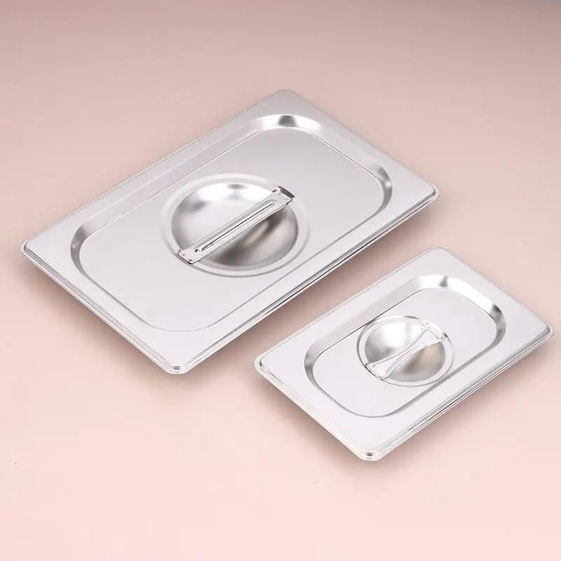 Stainless Steel Food Pan Lids – Steam Table Covers 1/9–1/1 Steam Table Pan Lid Nixie