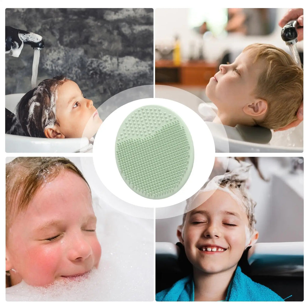 Baby Silicone Scalp Scrubber & Shampoo Brush for Toddlers Baby Bath Brush Nixie