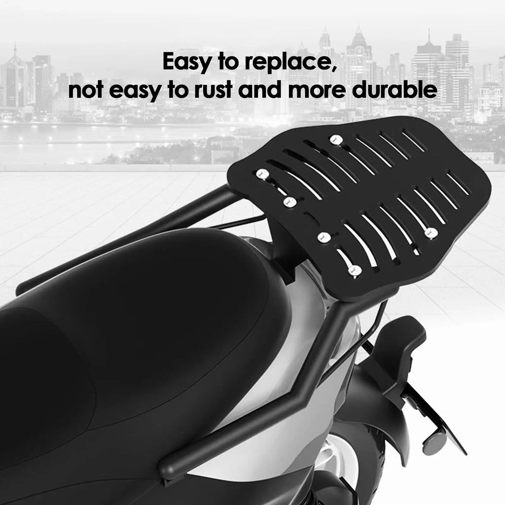 Adjustable Motorcycle Luggage Rack – Stainless Steel Trunk Rack