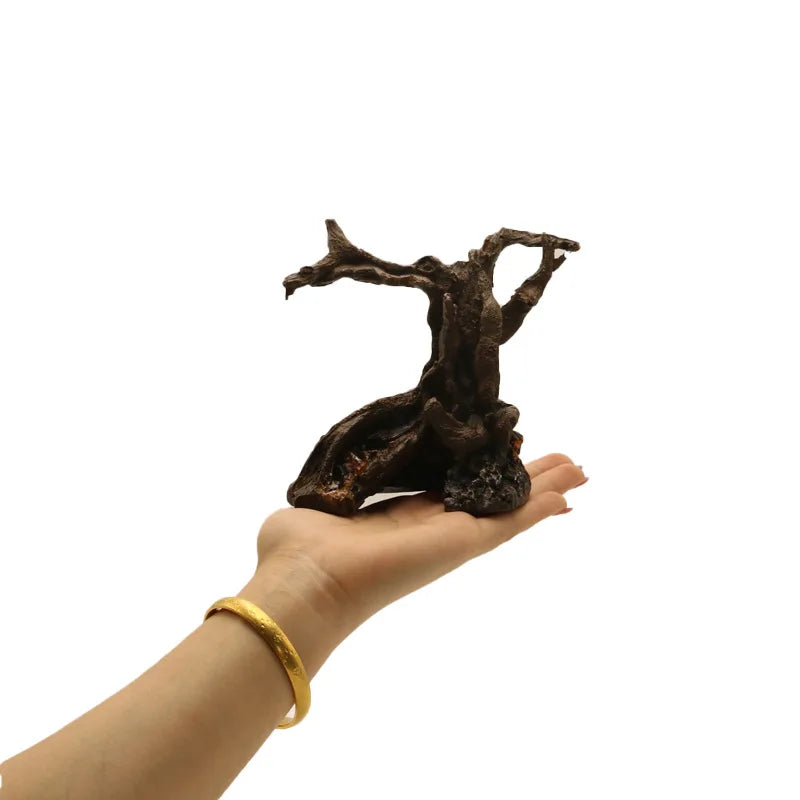Resin Tree Root Aquarium Decoration | Fish Tank Ornament Aquarium Decoration Nixie