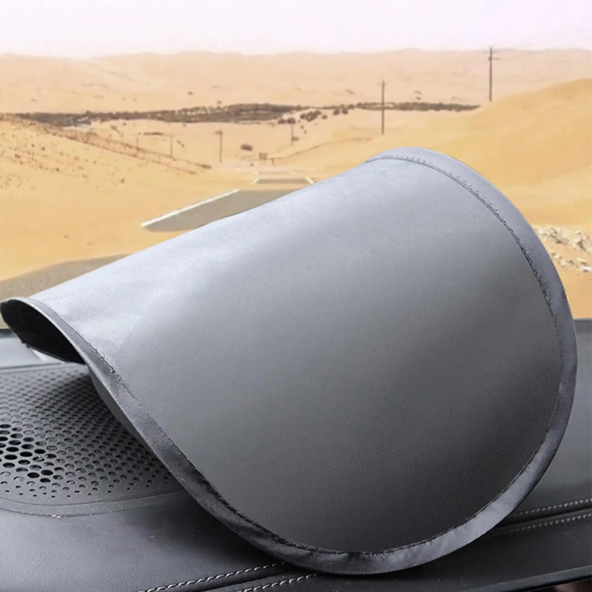 Car GPS Navigation Sunshade Visor Cover – Foldable UV Shield
