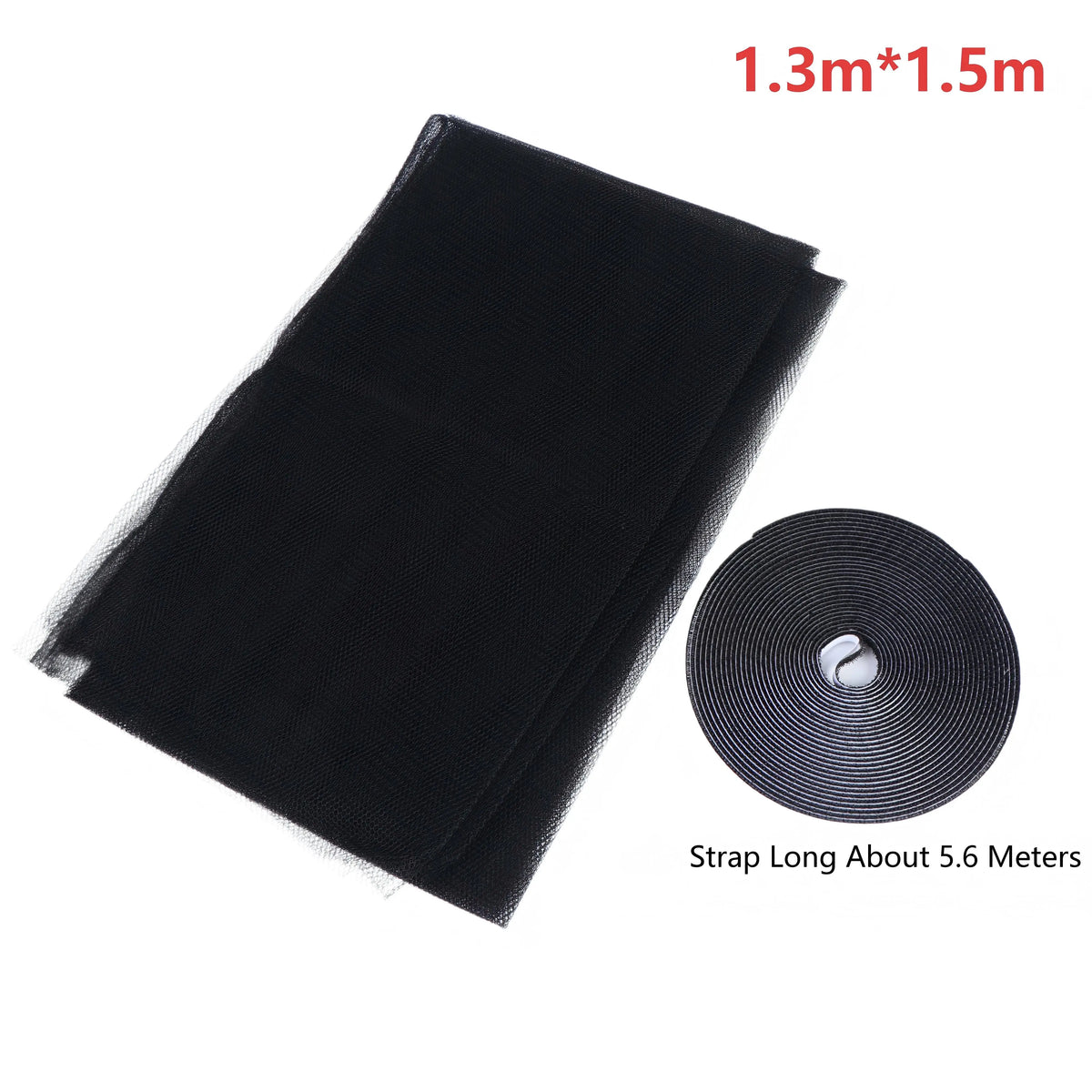 Cuttable Invisible Mosquito Window Screen | No-Drill Fly Mesh