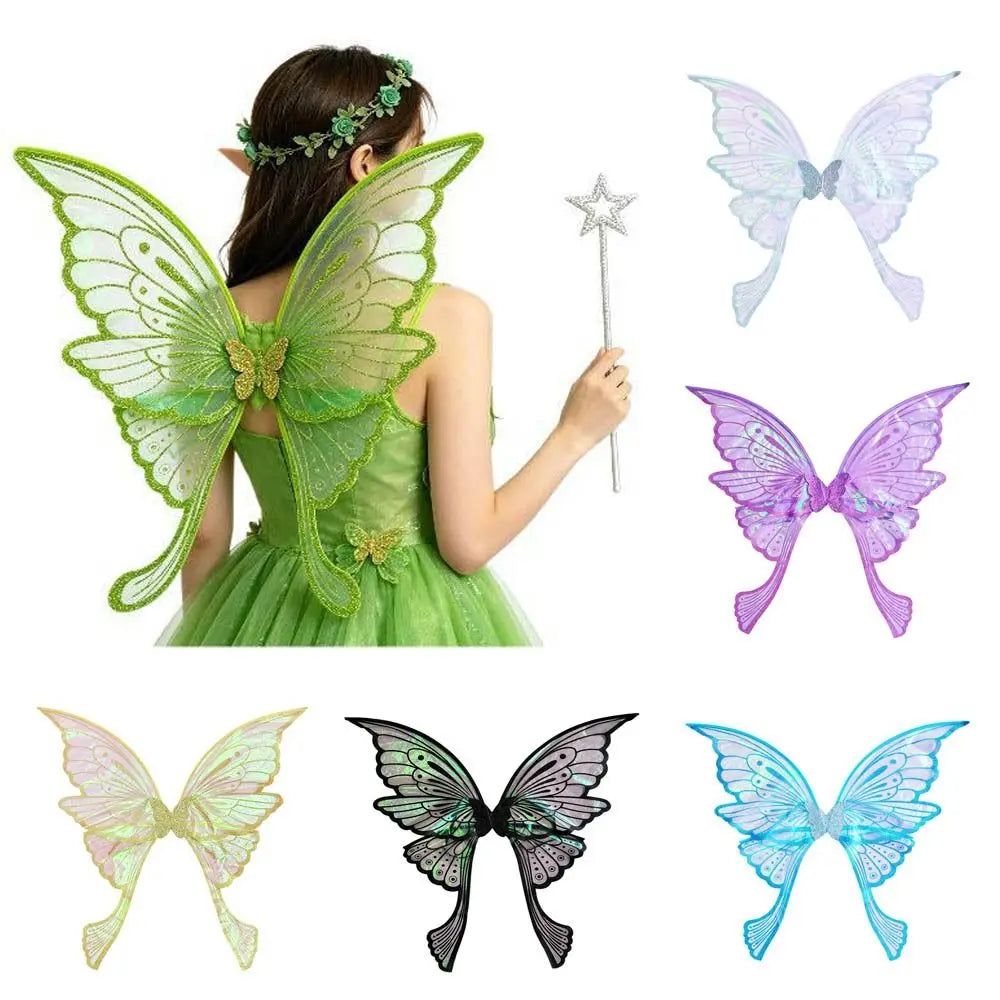 Sparkling Fairy Wings – Lightweight Organza Butterfly Costume