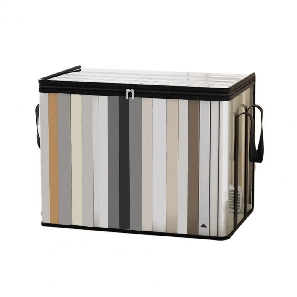 Transparent Storage Bag with Zipper & Handle – Large Capacity Storage Organizer Bag Nixie