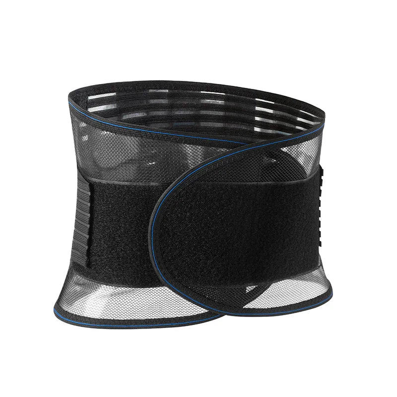 Nixie Adjustable Waist Trainer Corset Belt – Breathable Mesh Waist Trainer Shapewear Nixie XL Black