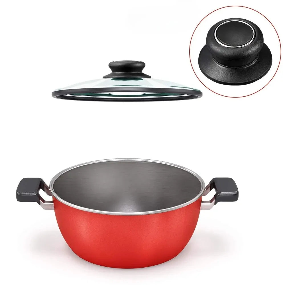 2PCS Bakelite Pot Lid Knob Replacement – Universal Cookware Handle Cookware Lid Knob Nixie