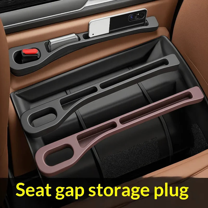 2Pcs Car Seat Gap Filler Crevice Storage Box Organizer Car Seat Organizer Nixie