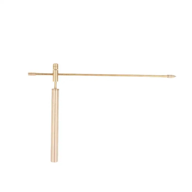 Solid Brass Dowsing Rod – Water & Energy Detector Tool