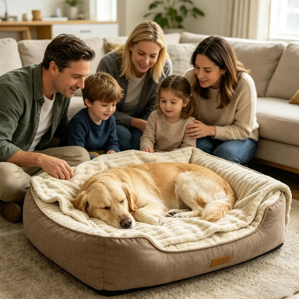 Washable Coral Fleece Pet Blanket for Dogs & Cats – 70x100cm Pet Blanket Nixie