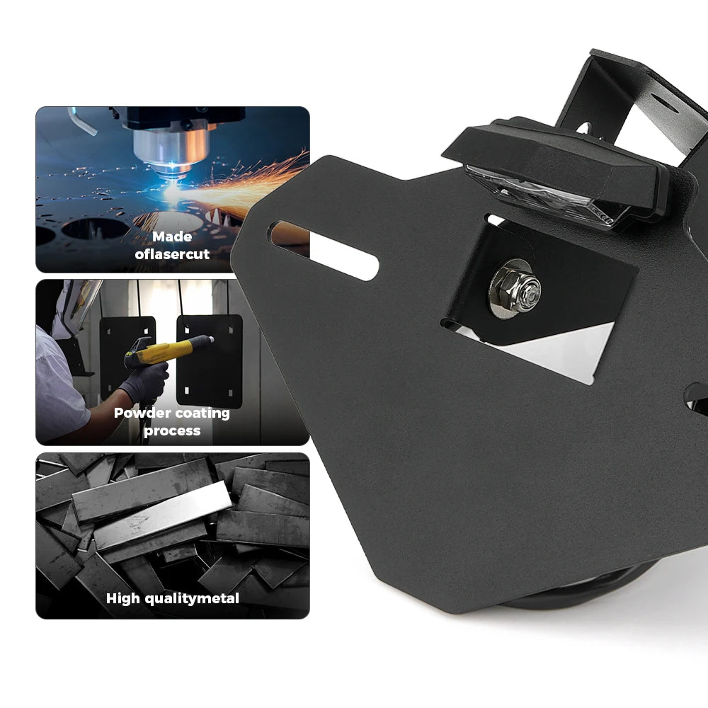CFMOTO 450MT LED License Plate Holder Fender Eliminator Fender Eliminator Bracket Nixie