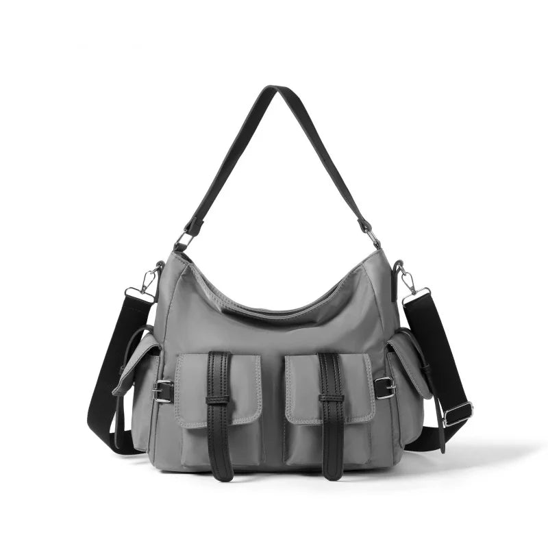 Large Capacity Nylon Crossbody Shoulder Bag – Unisex Work Bag Crossbody Shoulder Bag Nixie