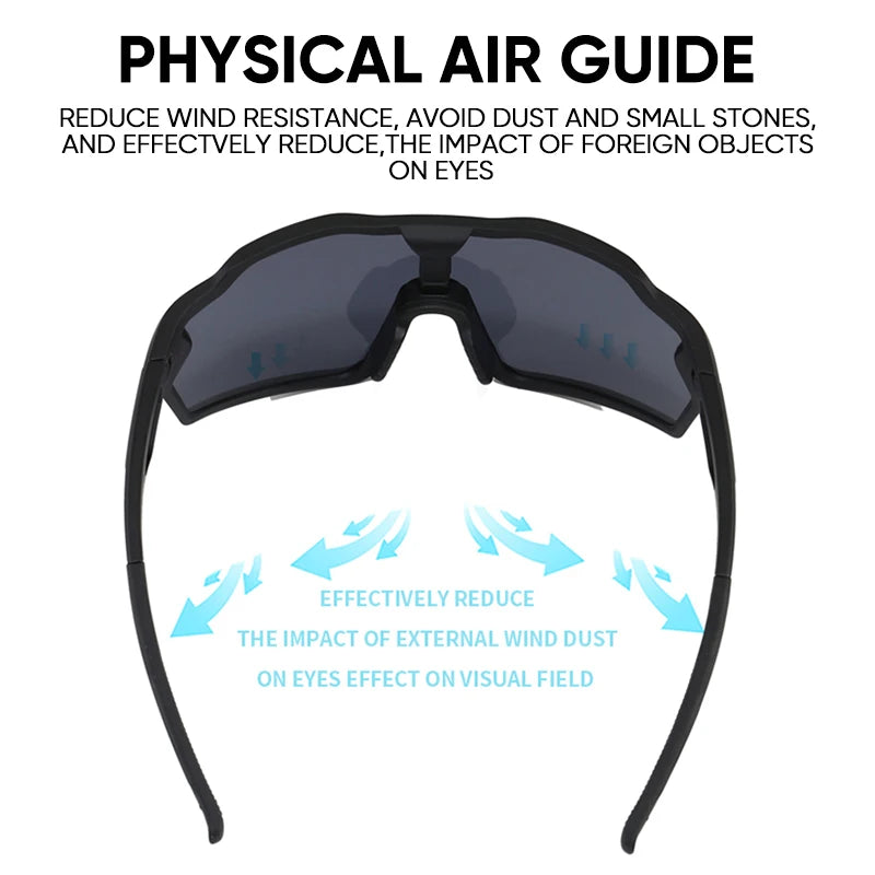 BUCKLOS UV400 Cycling Sunglasses – Lightweight Unisex Bike Goggles Cycling Sunglasses Nixie