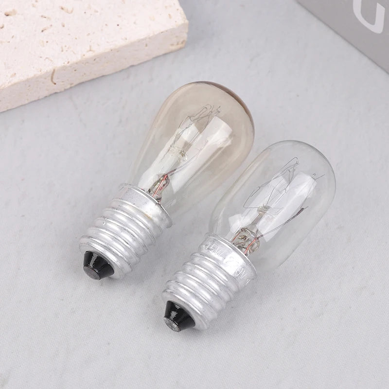 5Pcs E14 Incandescent Bulbs – Salt Lamp, Fridge & Oven 10–25W Incandescent Light Bulbs Nixie