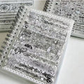 32-Sheet Floral PET Sticker Book – Spiral Bound Journal Stickers Sticker Book Nixie A