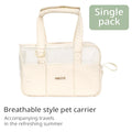 Breathable Cotton Pet Carrier Bag for Cats & Small Dogs Pet Carrier Bag Nixie bag 34x16x25