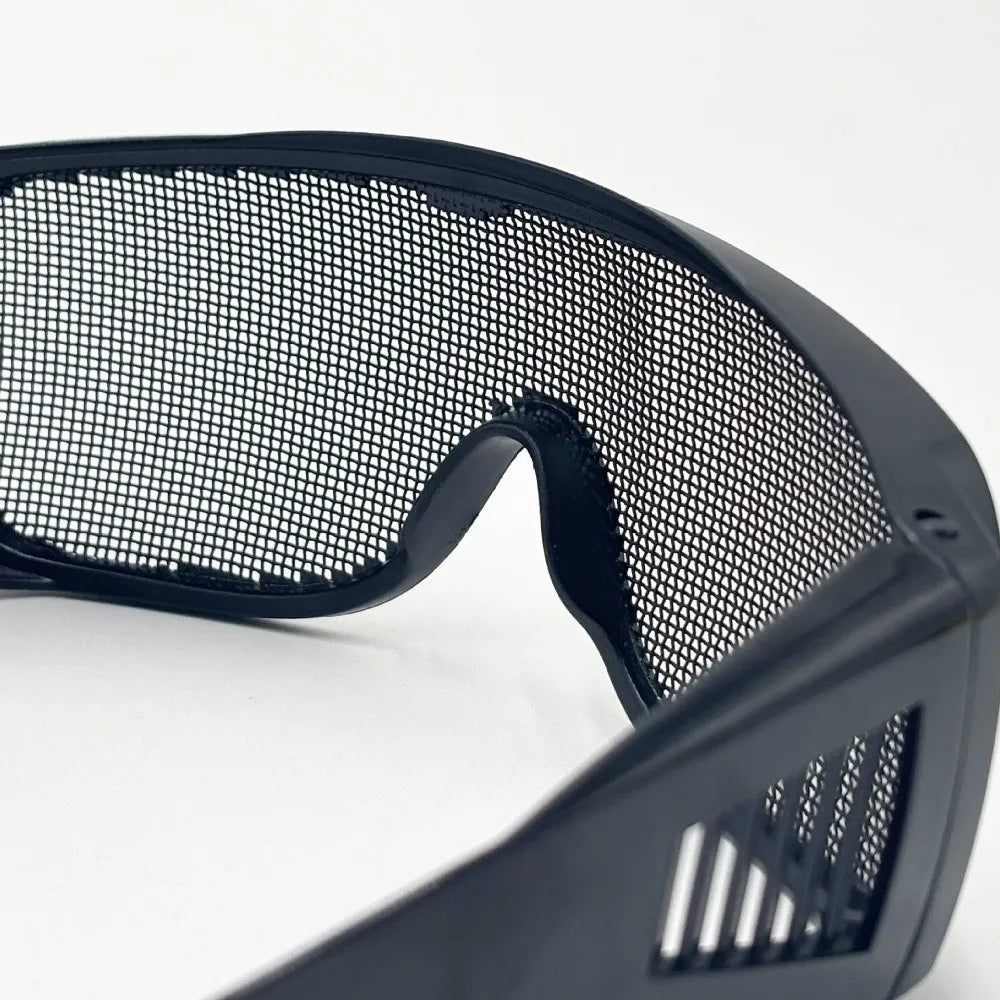Steel Wire Mesh Safety Goggles – Impact & Windproof Protection Safety Goggles Nixie