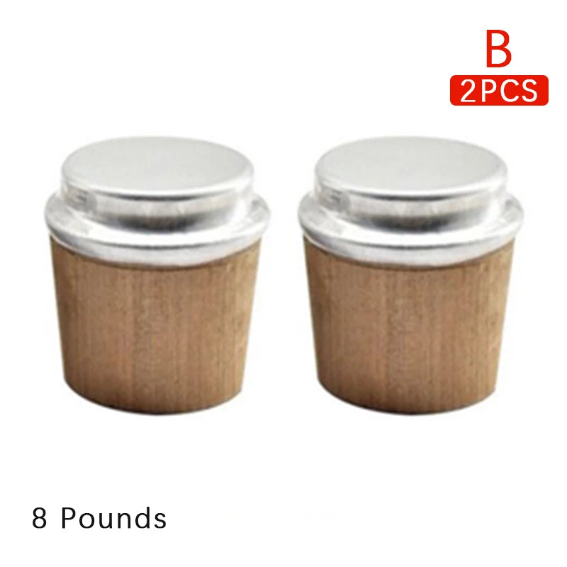 2Pcs Wooden Thermos Cork Stopper – Vacuum Flask Bottle Cap Bottle Stopper Nixie B