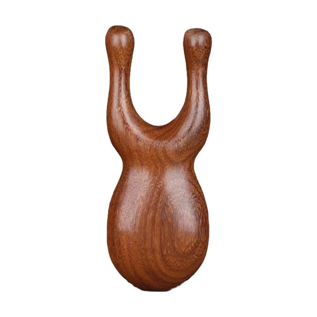 Sandalwood Deer Antler Scalp Massager Gua Sha Comb | Hair Care Scalp Massager Comb Nixie