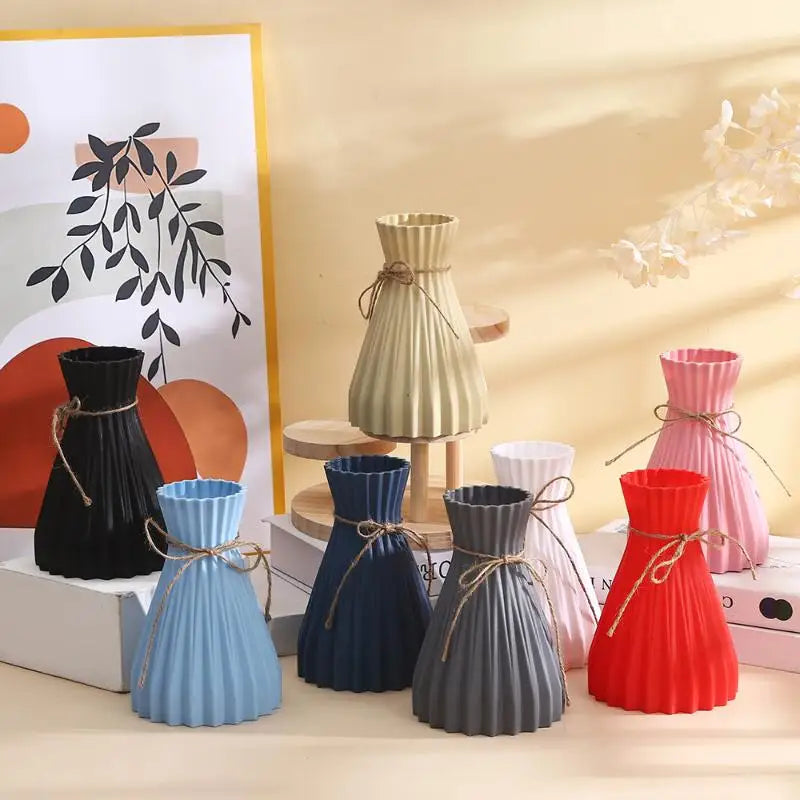 Pleated Origami Foldable Flower Vase | Modern Minimalist Décor Decorative Flower Vase Nixie