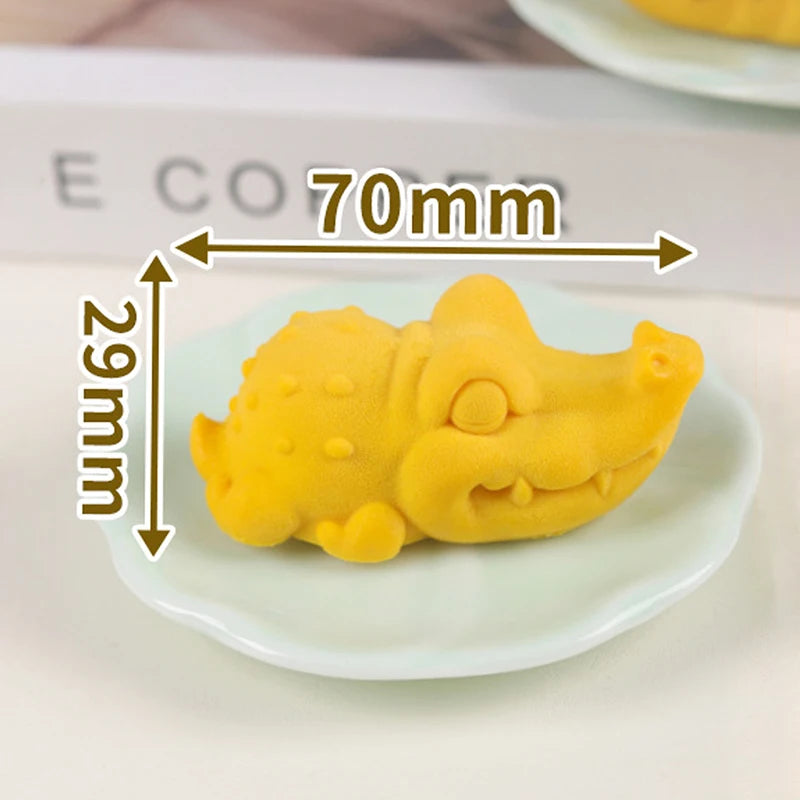 Crocodile Silicone Mold for Mousse, Chocolate & Jelly
