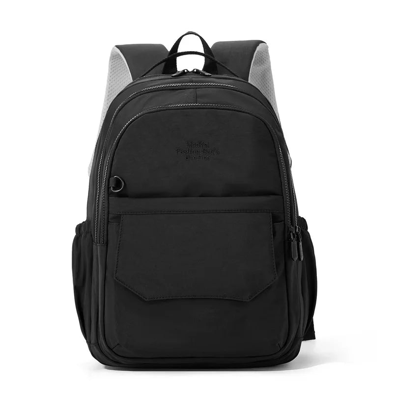 Minimalist Large Capacity Nylon Backpack – Multi-Compartment Minimalist Backpack Nixie