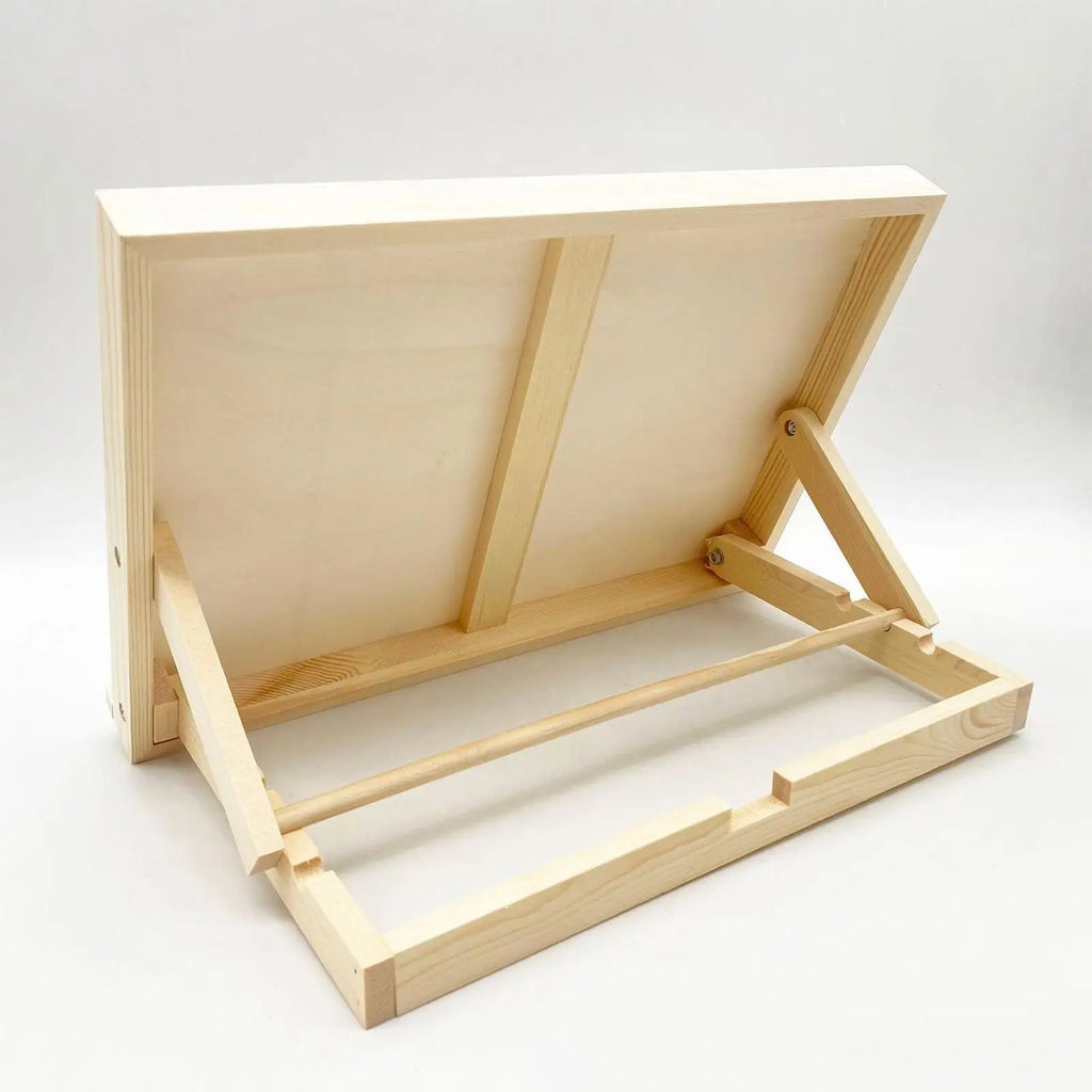 Foldable Wooden Tabletop Easel – Portable Folding Canvas Stand Tabletop Art Easel Nixie