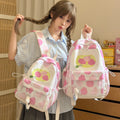 Nixie Korean Cute Printed Backpack – Lightweight Girls School Bag