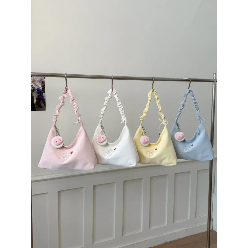 Korean Pleated Cloud Shoulder & Crossbody Bag for Women Shoulder Crossbody Bag Nixie