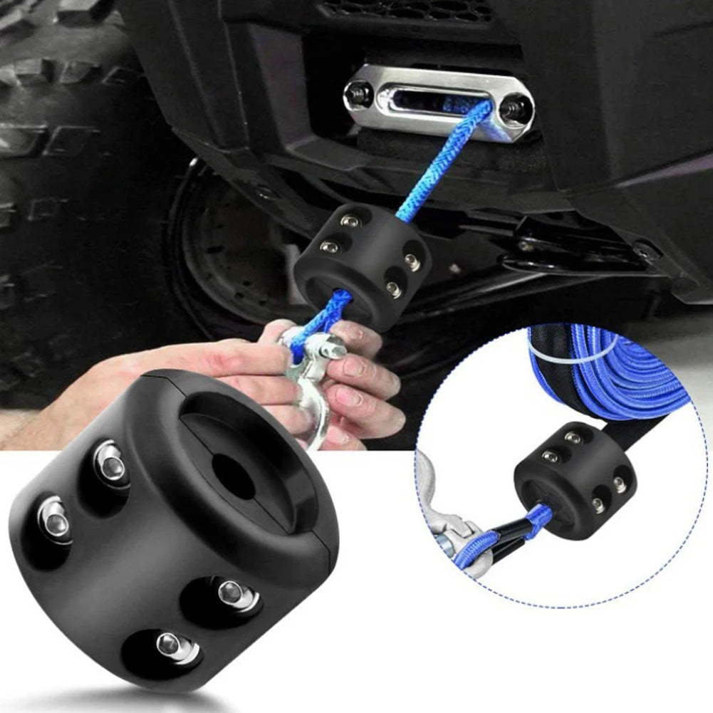 Rubber Winch Cable Hook Stopper – ATV UTV Offroad Protector Winch Cable Stopper Nixie