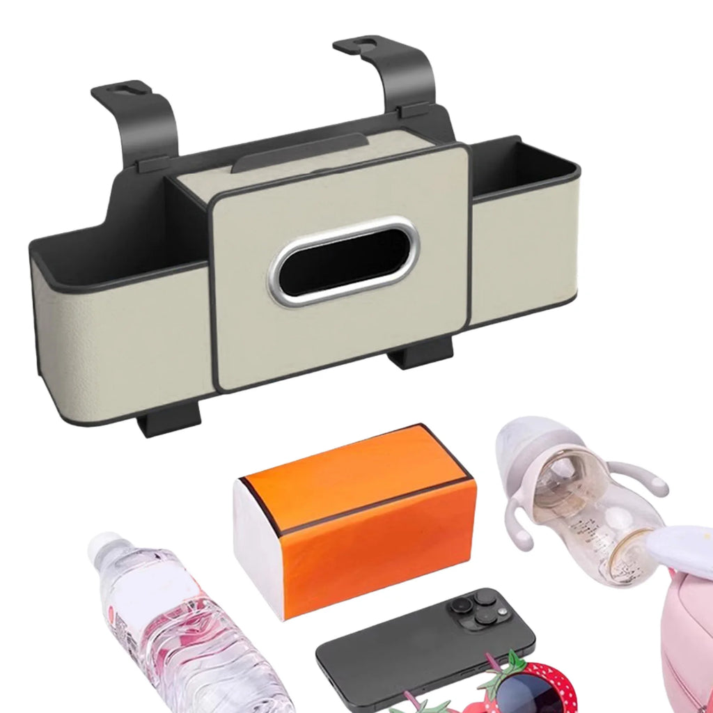 Car Backseat Organizer – Cup Holders, Tissue Box & Hooks Car Seat Organizer Nixie