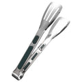 Stainless Steel Serving Tongs – Non-Slip BBQ Kitchen Tongs Kitchen Serving Tongs Nixie B M