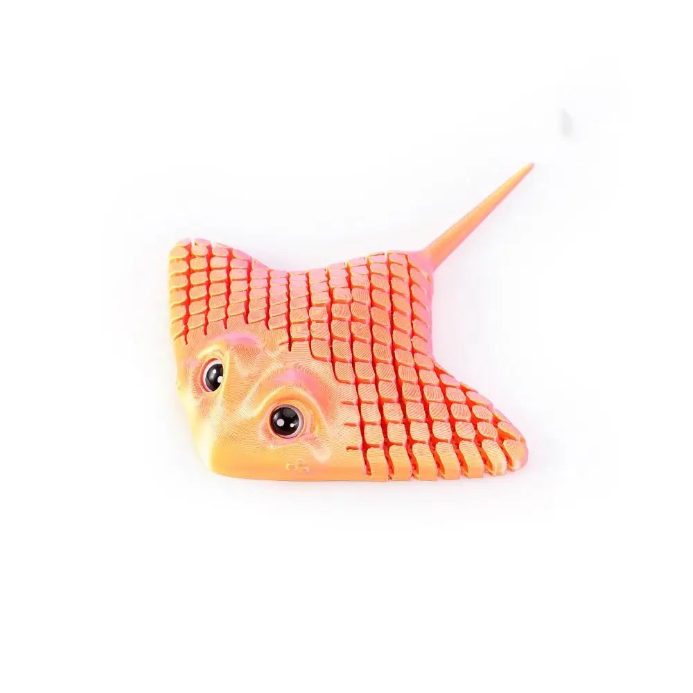 3D Printed Manta Ray Figurine – Movable, 10 Colors | Nixie