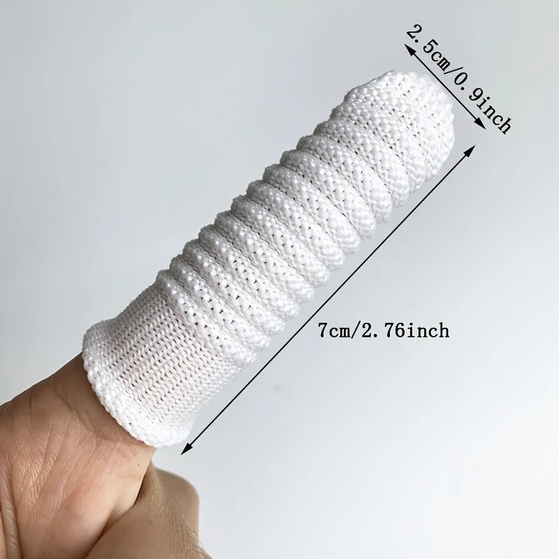 10-Pack Pet Finger Toothbrush Cots for Cats & Dogs | Nixie Pet Finger Toothbrush Nixie
