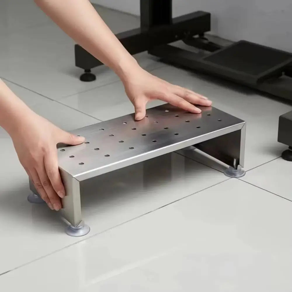 Stainless Steel Footrest Platform – Suction Cup, No Install Footrest Platform Nixie