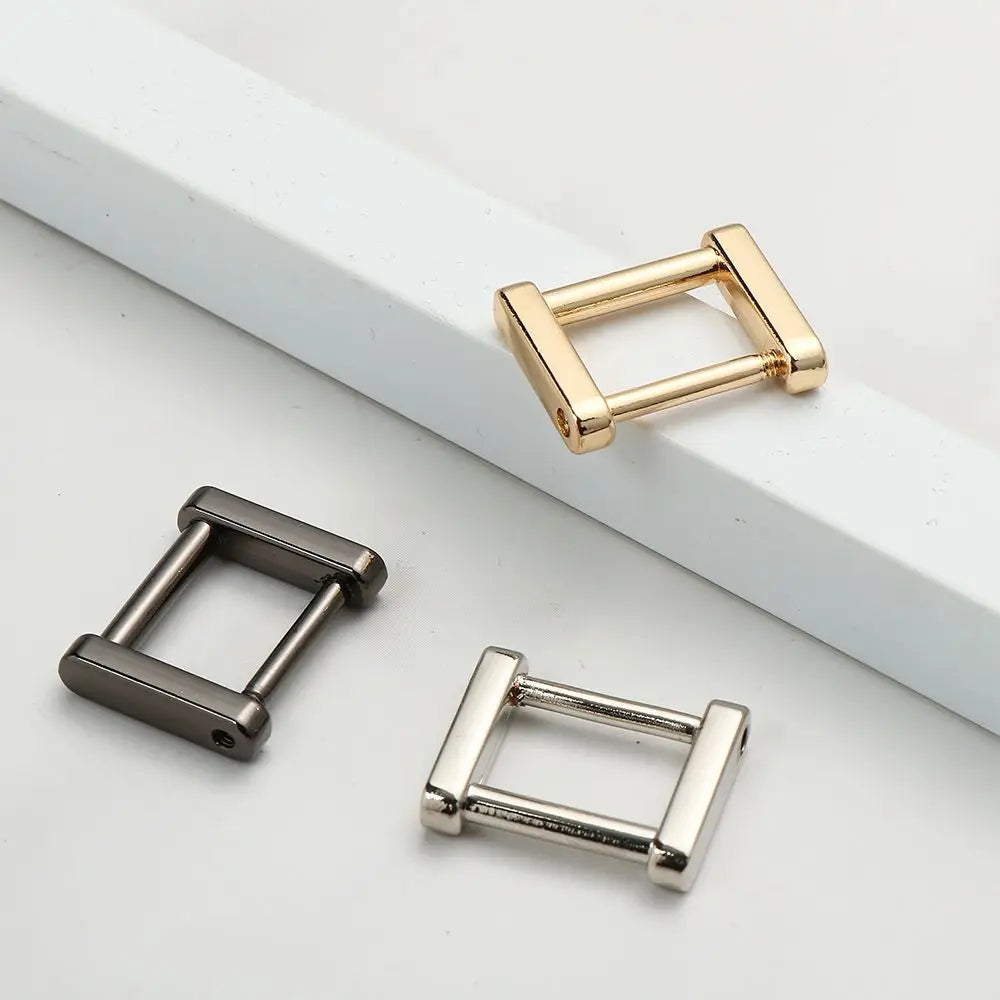 Metal Rectangle Ring Buckle – DIY Bag Strap Belt Loop Connector Bag Hardware Buckle Nixie