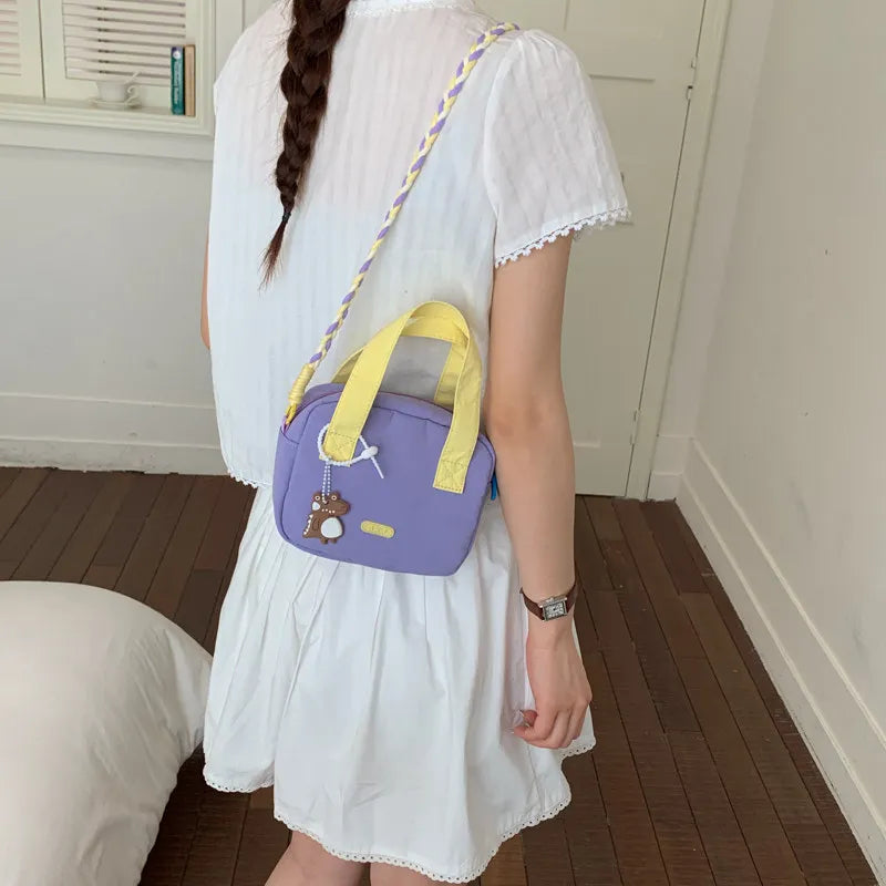Japanese Mini Crossbody Bag for Women – Cute Phone Pouch Mini Crossbody Bag Nixie BB-1219 Purple