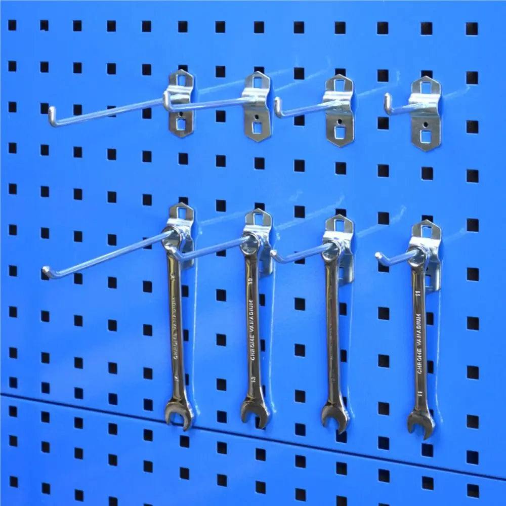Steel Pegboard Hook Wall Mount Oblique Hanger 25–200mm Pegboard Wall Hook Nixie