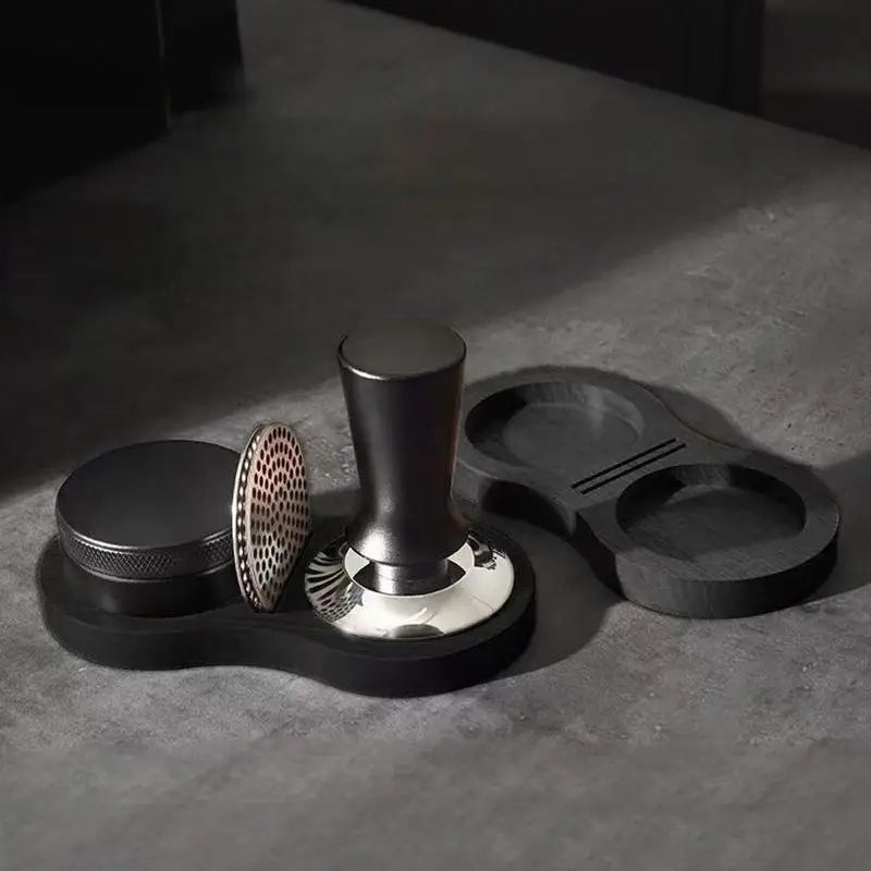 Silicone Coffee Tamper Mat Double Slot – 51/53/58mm Espresso Espresso Tamper Mat Nixie